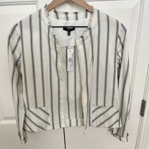 DREW light weight striped blazer
